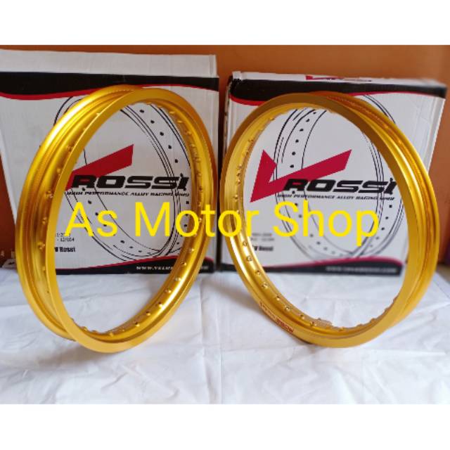 VELG SEPASANG MEREK ROSSI UKURAN 160 - 185 RING 18