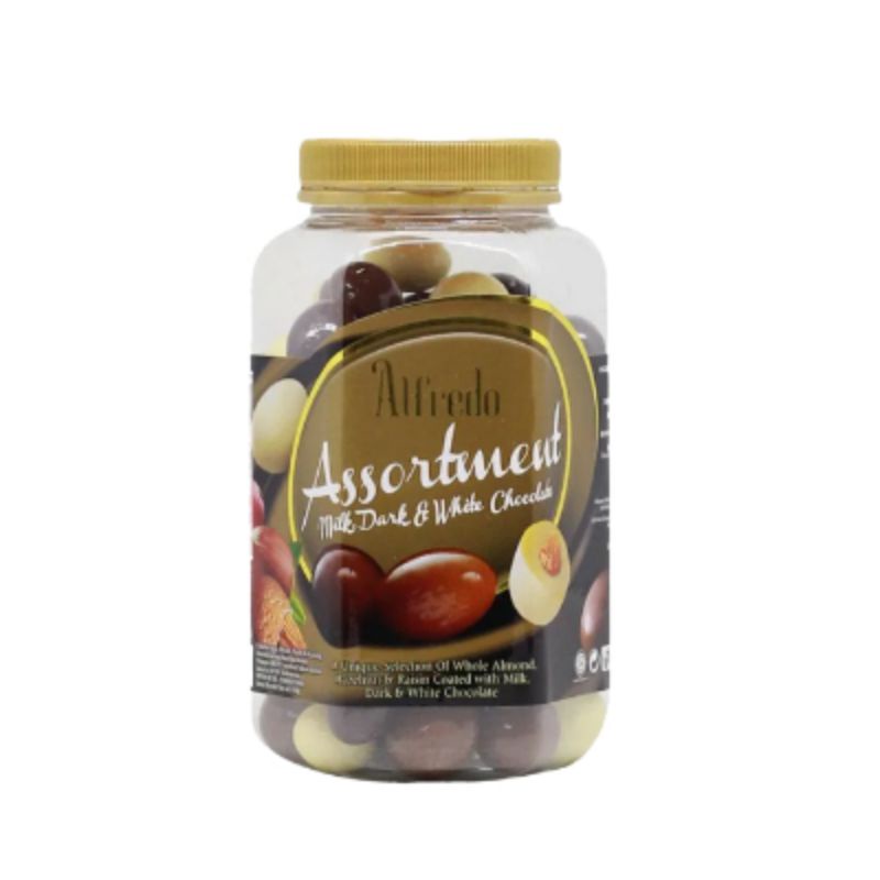 

ALFREDO ASSRTMNT WHITE & DARK 280GR/BTL