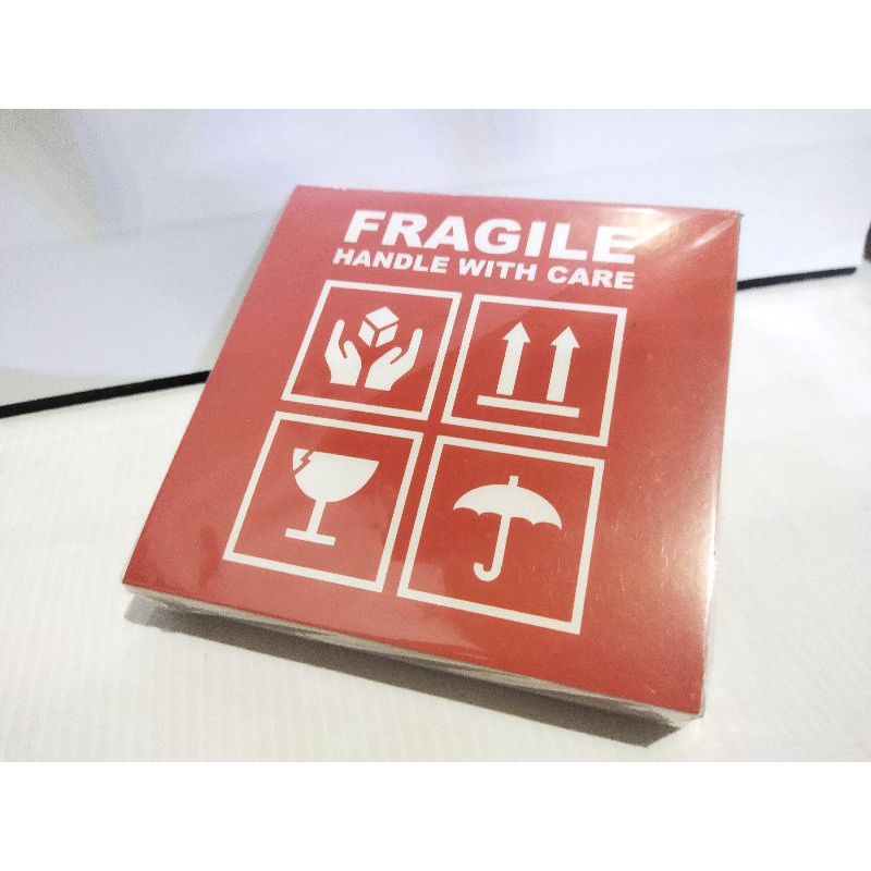 stiker fragile/stiker unboxing keren