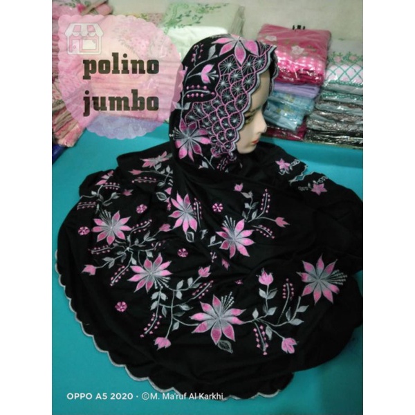 Polino warna Mukena Terusan dewasa Jumbo