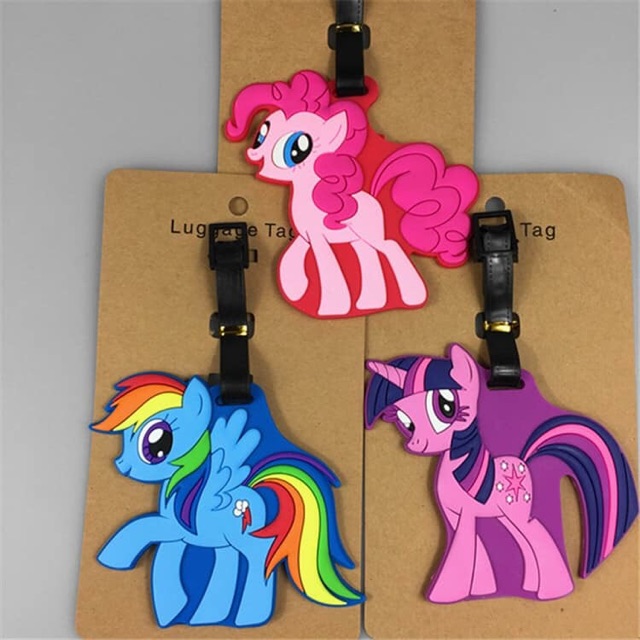 LITTLE PONY LUGGAGE TAG