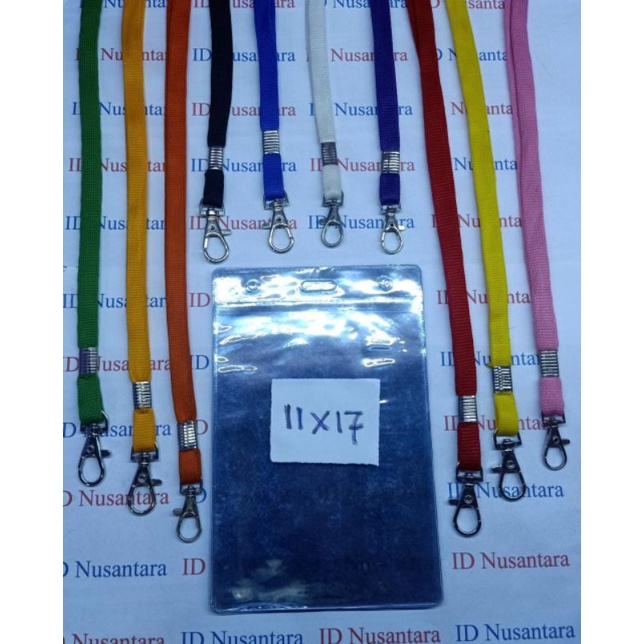 

Paket Tali 1cm Pengait Besi + Plastik Panitia ukuran 11x17cm Diri isi 10pcs