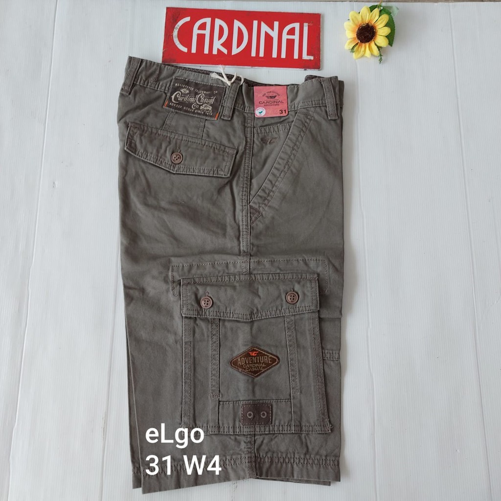 BB 31- W KPL CARDINAL KEMPOL CASUAL Celana Pendek Kempol Fashion Pria Brand Kekinian