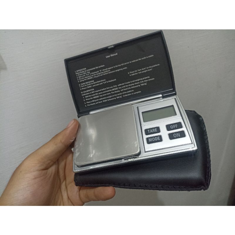 Timbangan 3 ukuran super mini / mini 500 gram - 0.01 g 100g/0.01akurasi digital