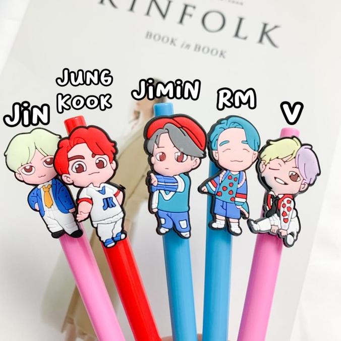 

PULPEN CETEK TINYTAN BT21 WAJAH termurah terbagus pen pena LUCU imut