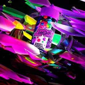 Liquid Sweet Marbles Purple V2 100ML by Siva Aprillia x Vape Packers