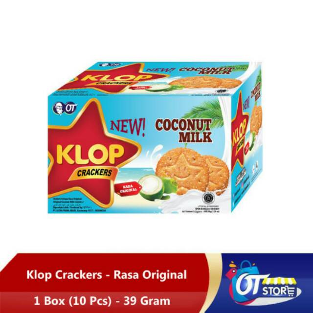 

Klop Coconut Milk 1 box 10 pcs