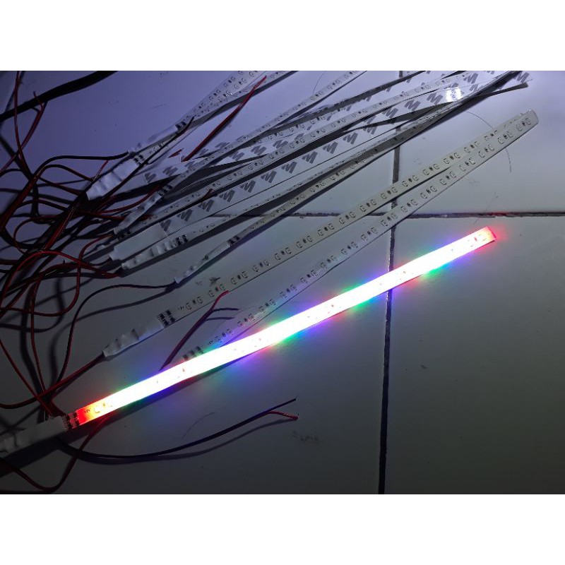 led strip pleksible kedip running welcome waterpoof 30cm