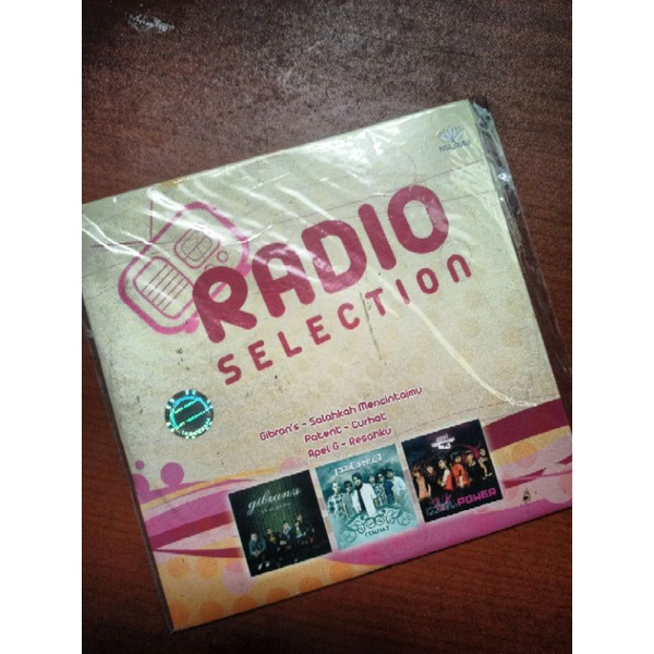 CD audio RADIO SELECTION original kompilasi indie band nagaswara