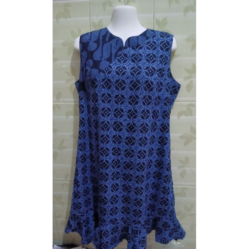 preloved midi dress by batik keris original
