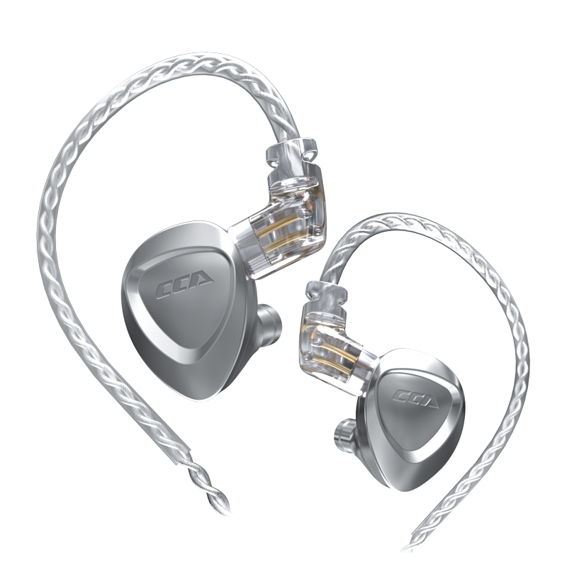 Cca Ckx 1d + 6ba Headset Earphone In-Ear Hybrid Driver Hifi Noise Canceling Untuk Sport / Gaming