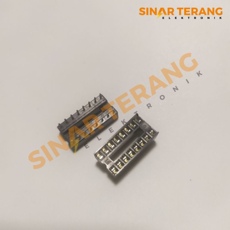 Socket kaki ic 16 pin conector