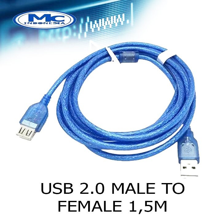 Kabel USB Extender NYK 1,5M