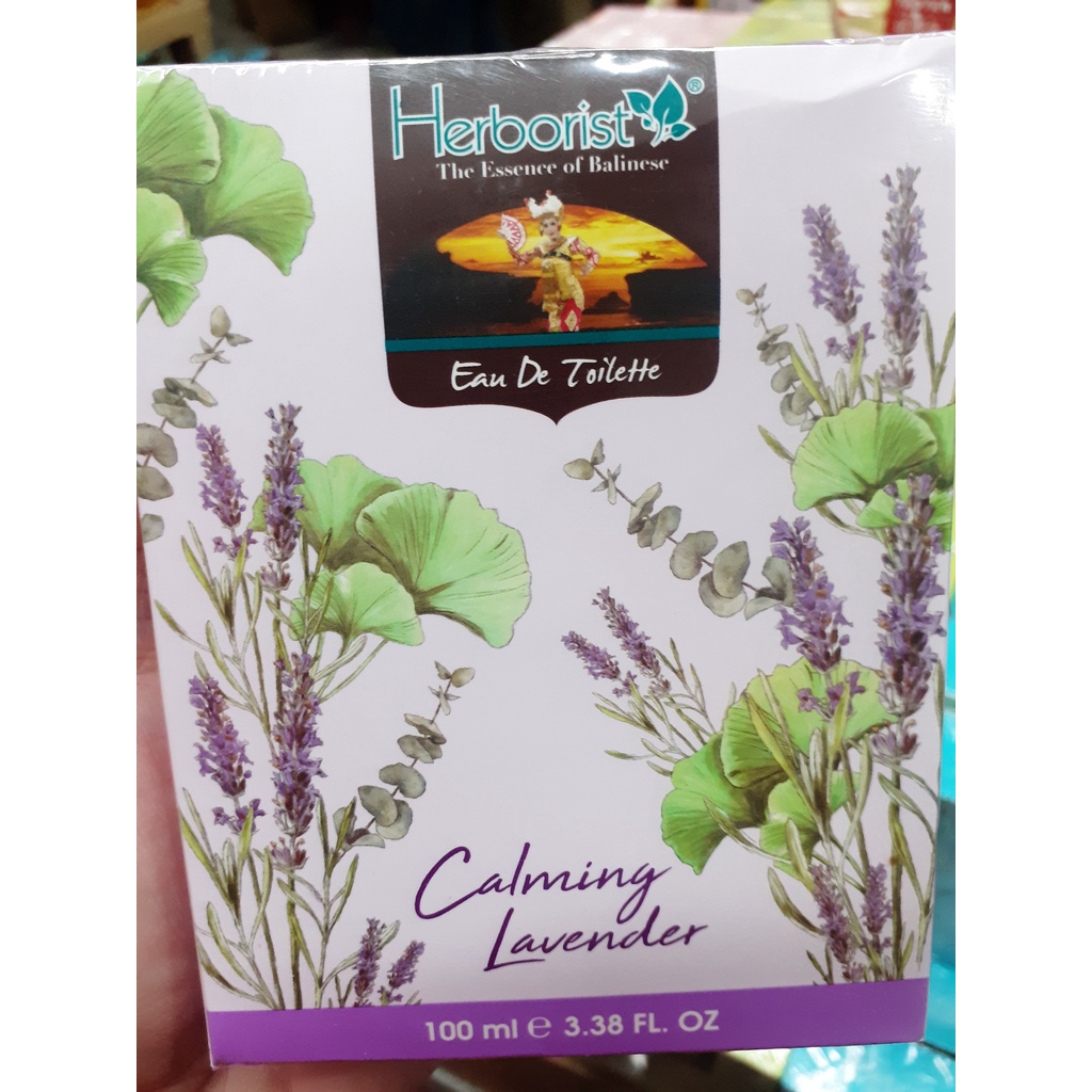 HERBORIST EDT FRAGRANCE CALMING LAVENDER 100ML/ PARFUM HERBORIST EDT 100ML THE ESSENCE OF BALINESE