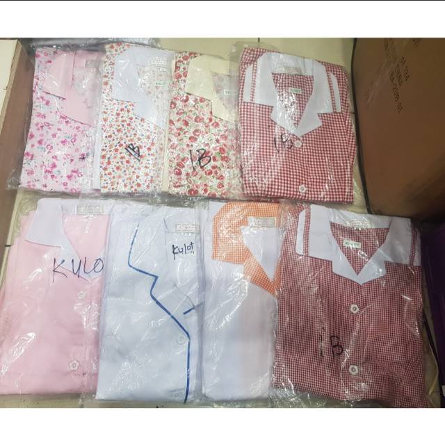 BAJU SUSTER KULOT(M)SERAGAM SUSTER BAJU PENDEK CELANA PENDEK