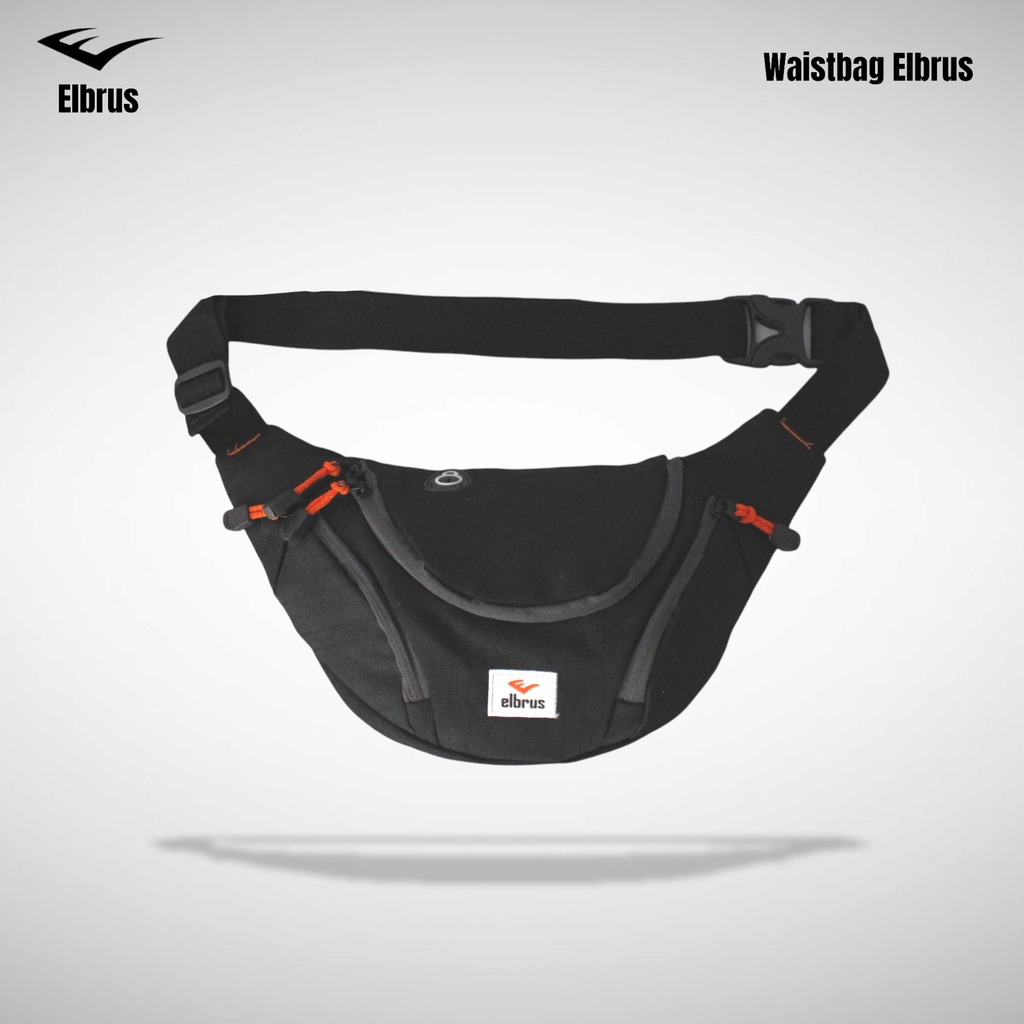 Waistbag Tas ELBRUS KEY BAG PRIZEFIGHTER EARPHONE - Cross Body Tas Punggung Sling Bag Tas Dada