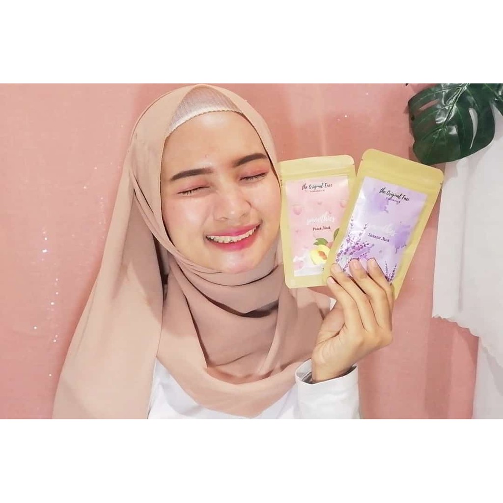 BEST!!! Masker Peach Persik untuk komedo / masker wajah / masker komedo by NURJANAH SALIM