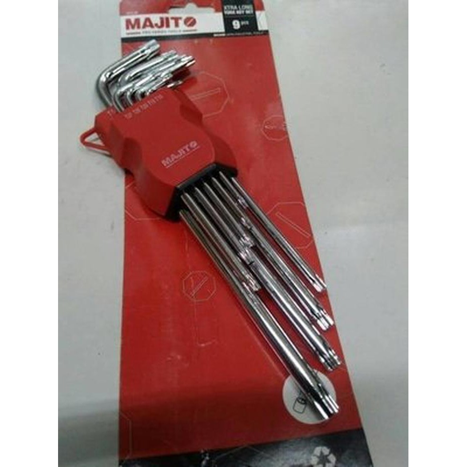Kunci L Bintang Set 9 pcs Kunci Bintang