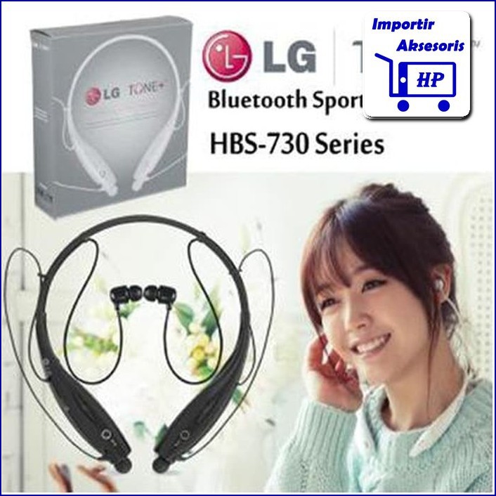 Headset Earphone Stereo Wireless Bluetooth LG Tone HB030
