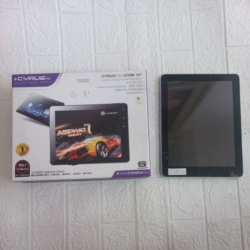 TABLET iCYRUS PAD ATOM 10