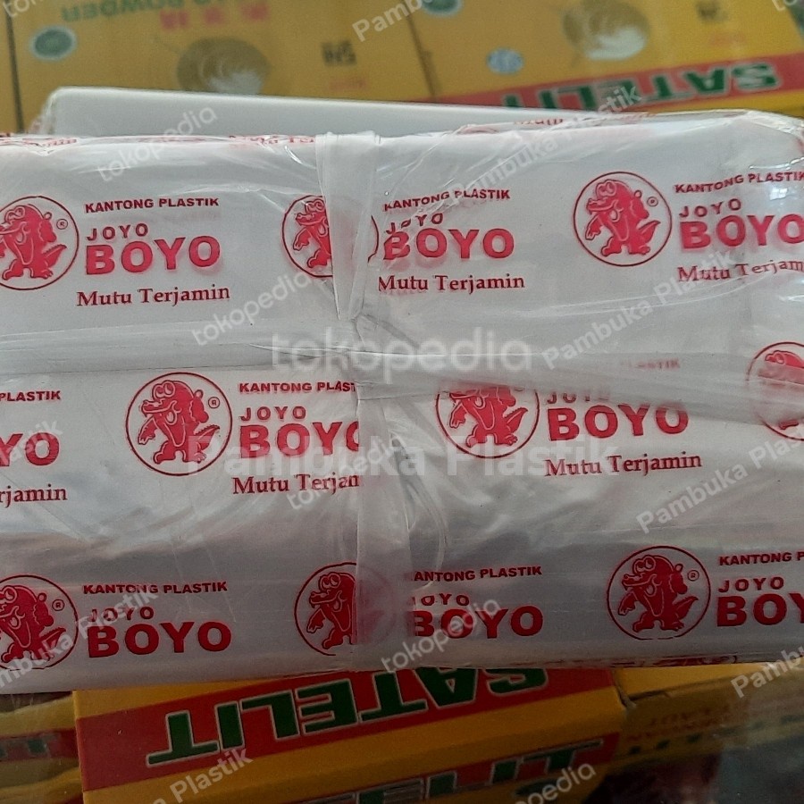 plastik Joyo BOYO 10 ×25 tebal 02 cm 1 tali