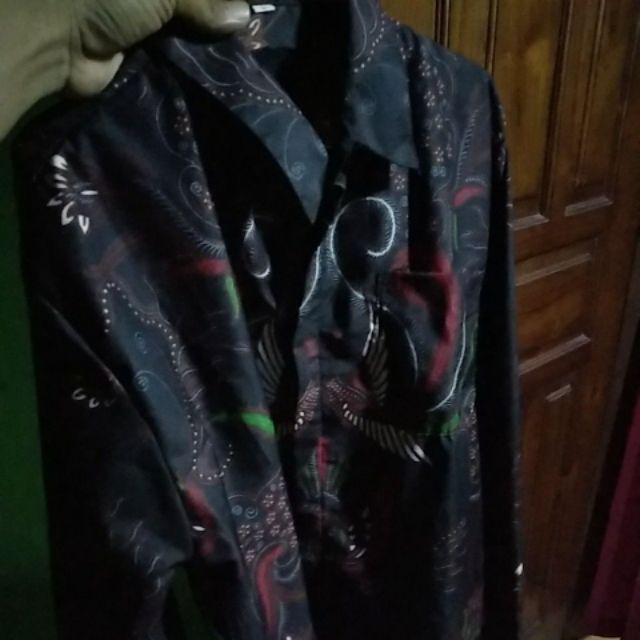 Mudonteross Baju Batik Pria Gus Azmi Syubbanul Muslimin Batik Katun Halus Hadroh Ala Santri Modern