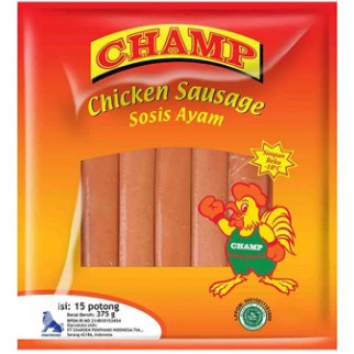 

CHAMP CHICKEN SAUSAGES 375 gram