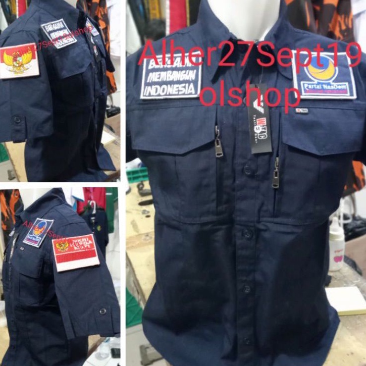 kemeja tactical partai Nasdem baju tactical partai Nasdem kemeja tactical Nasdem baju tactical Nasde