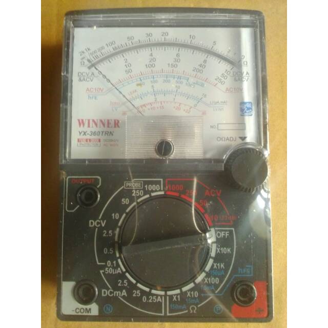 Multitester/Avometer WINNER YX-360TRN