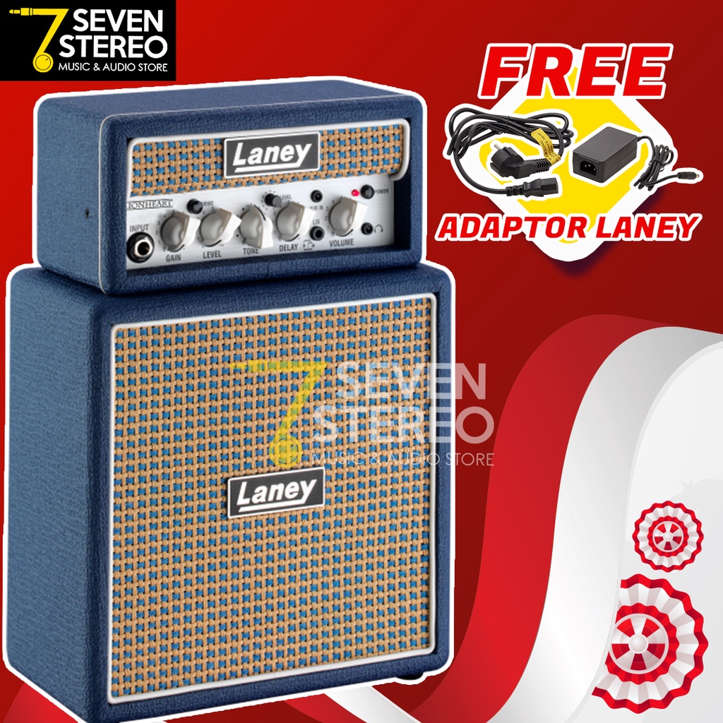 Laney Ministack B Lion Bluetooth Battery Powered Guitar Amp lionheart