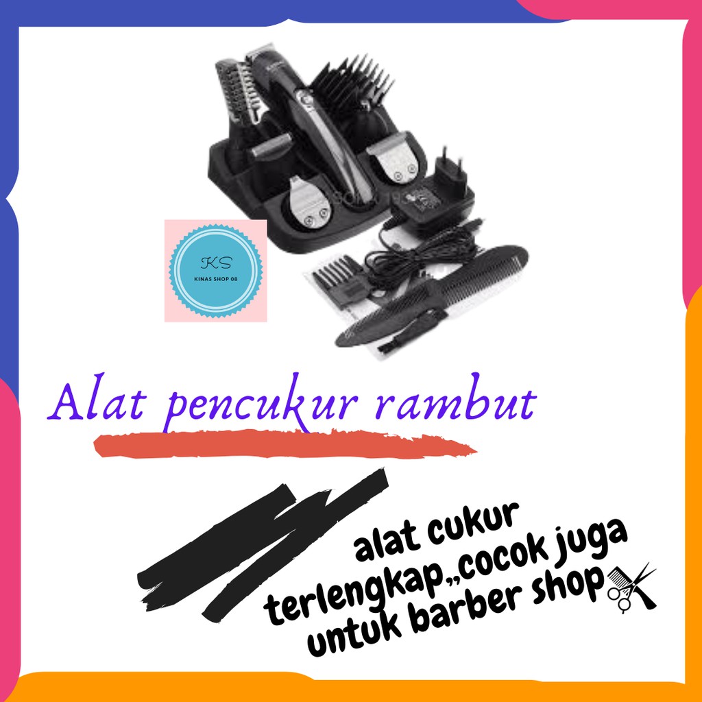 Alat cukur rambut/ Alat cukur rambut elektrik/ Alat cukur rambut Kemei/ Alat pencukur rambut