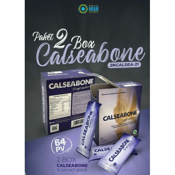2 box Calseabone Kalsium PASTI ORI No KW  peninggi badan, nyeri tulang