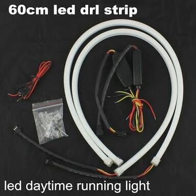 lampu drl alis fleksible 30 cm 2 warna sein runing