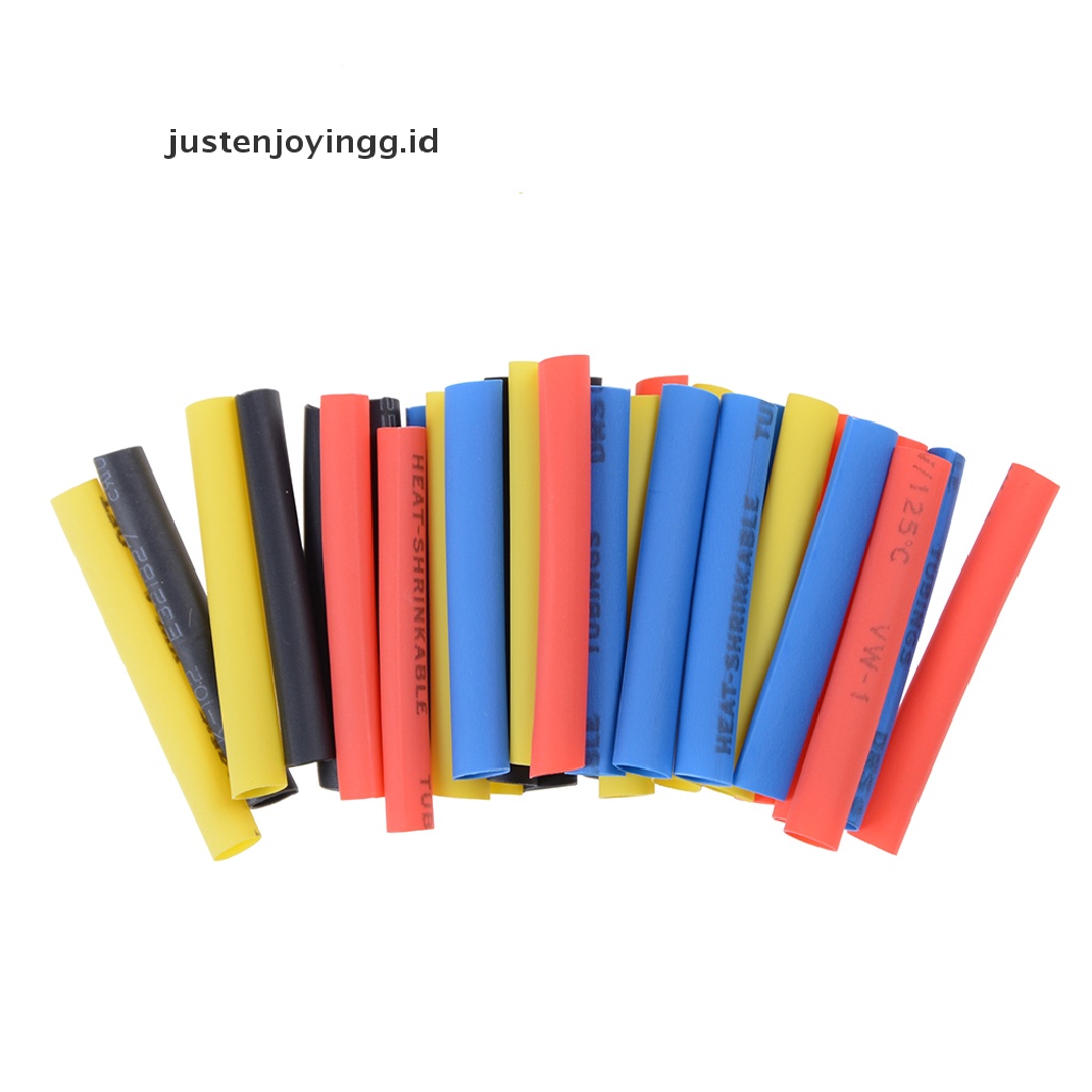 328pcs Kabel Bakar Polyolefin Heat Shrink 2: 1