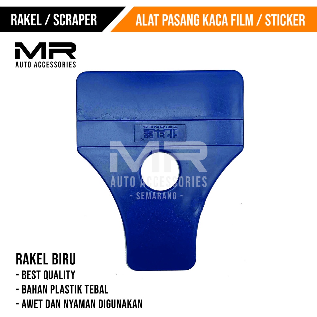 RAKEL SCRAPPER ALAT PASANG STIKER KACA FILM WALLPAPER HIGH QUALITY