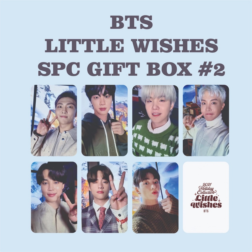 BTS LITTLE WISHES SPECIAL GIFT PHOTOCARD