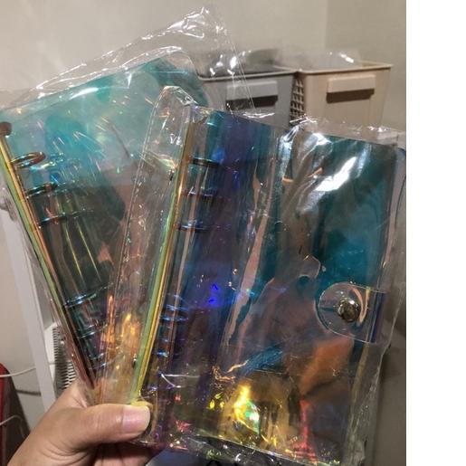 

정 BINDER TRANSPARAN A5 A6 HOLOGRAM JELLY CASE BINDER