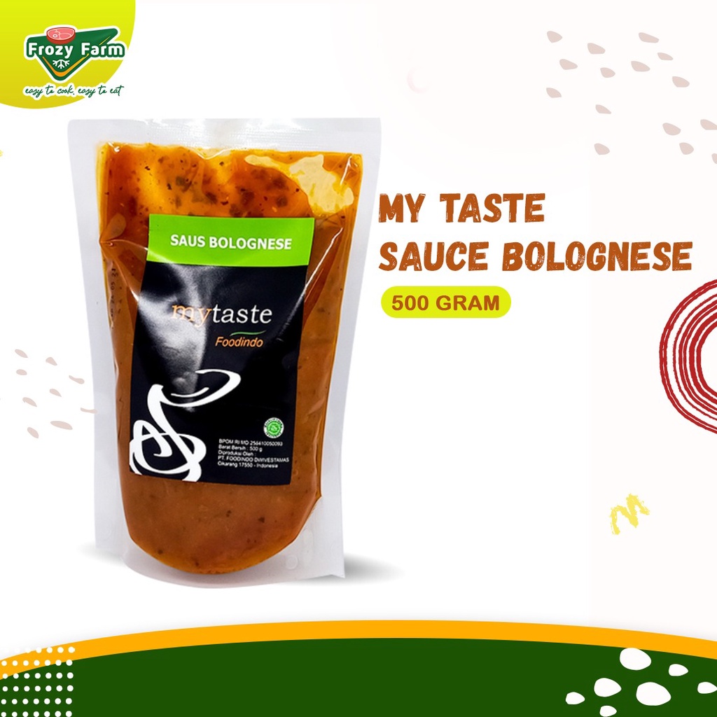 

My Taste Sauce Bolognese 500 Gram