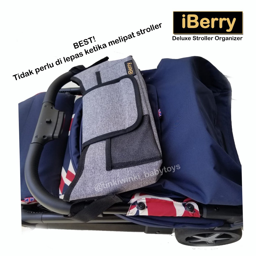 Iberry Deluxe Stroller Organizer