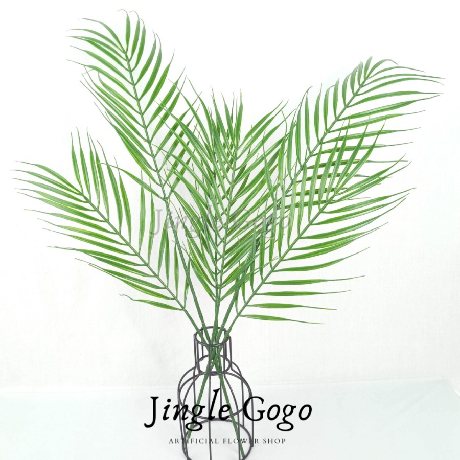 Daun Palem Plastik Palm Hias Dekorasi Pesta Bunga Backdrop Properti Foto Aesthetic Rustic Farm G487