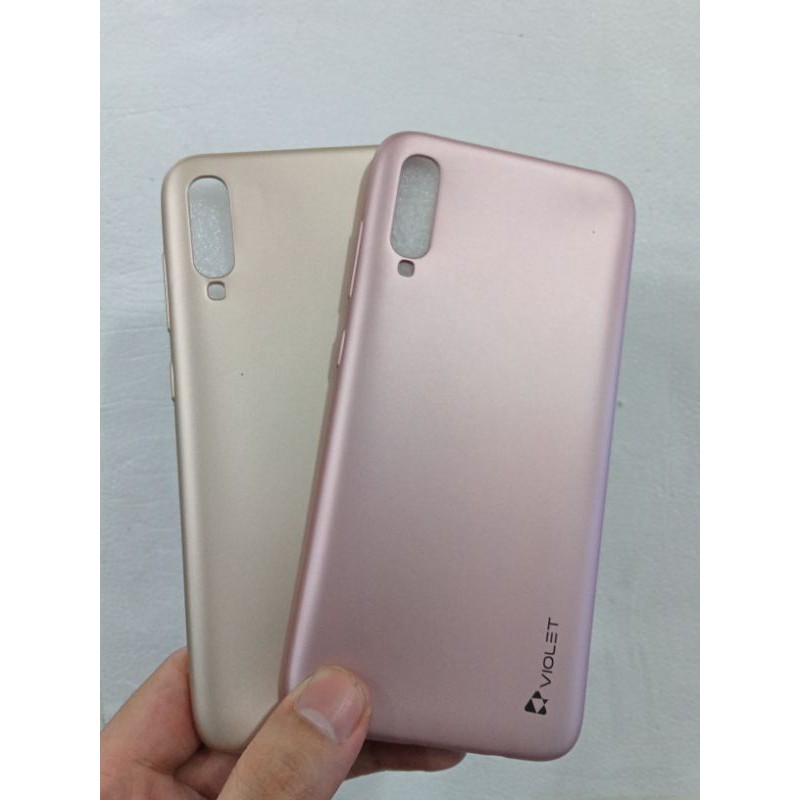 BABY SKIN ULTRA THIN CASING SOFTCASE VIOLET SAMSUNG A70 2019