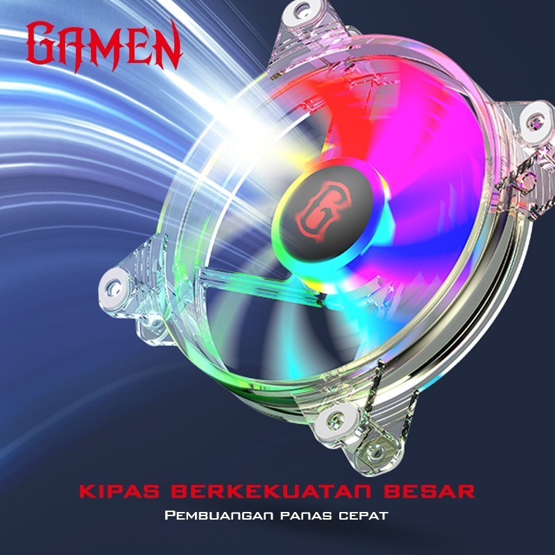 Fan Case Pc Rgb Gamen Gaming GCF100/GCF200/GCF300 Original