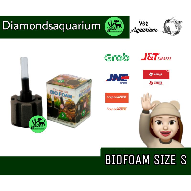 BIOFOAM BIO FOAM S BREEDING FILTER AQUARIUM