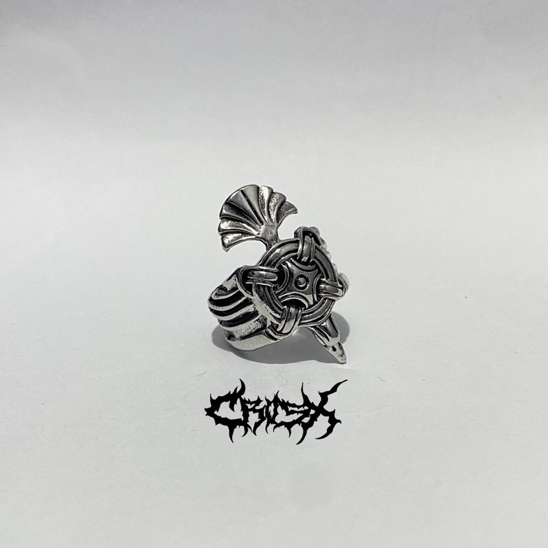 CROWS RING / CINCIN GAGAK ELANG / DRAGON EAGLE RING / COUPLE RING CINCIN COUPLE KOREAN STYLE RING CINCIN STYLE KOREA CINCIN AESTHETIC RING CINCIN TITANIUM CINCIN STAINLESS STEEL CINCIN PRIA CINCIN WANITA HIP HOP PUNK RETRO VINTAGE METAL RING