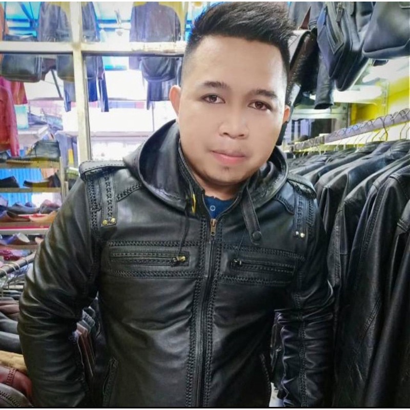 Jaket kulit garut sulam terbaru