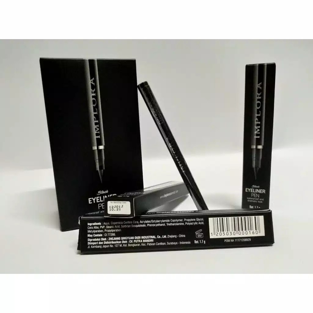 ORIGINAL Implora Eyeliner Pen Hitam Eye Liner Implora BPOM