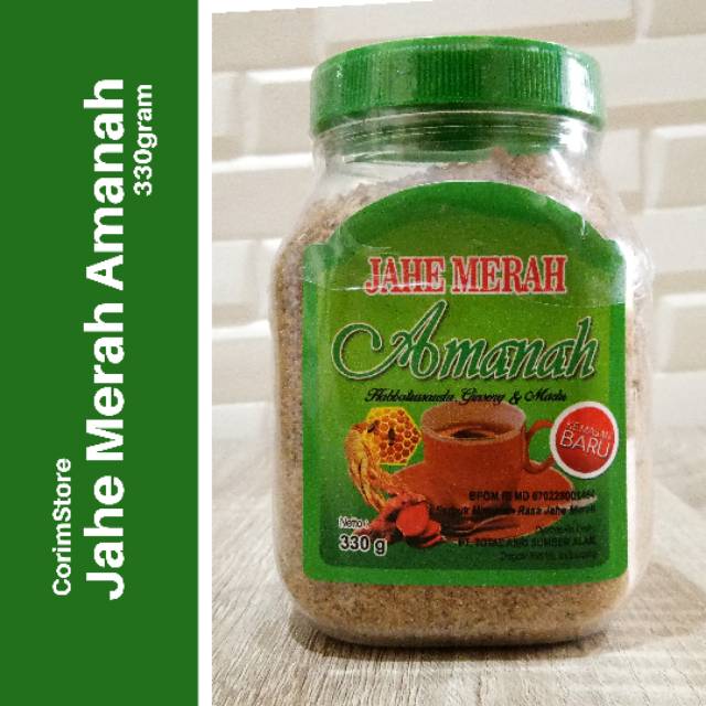 

JAHE MERAH AMANAH 330GRAM