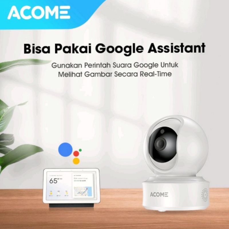 Kamera CCTV ACOME APC03 Camera Audio FULL HD 1080P No Blind Spot 2 Arah Original Garansi