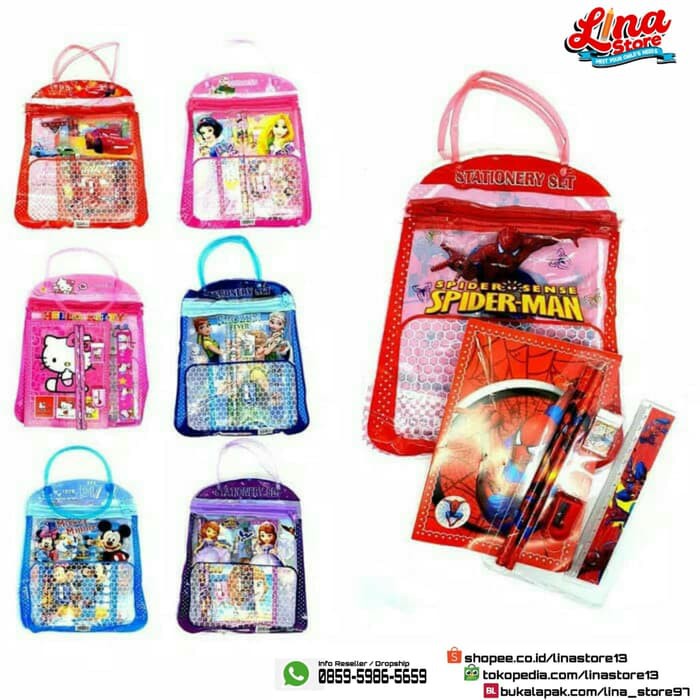 

PAKET ALAT TULIS 6IN1 SOUVENIR ULANG TAHUN