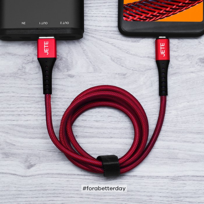 Kabel Data Kabel USB Iphone Lightning Fast Charging JETE CX2 - Garansi 2 Tahun